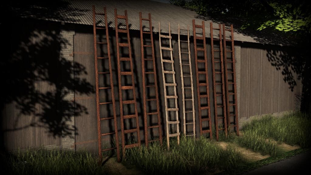 WOODEN LADDERS PACK 3