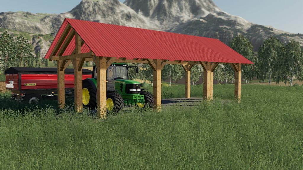 WOODEN SHEDS PACK 2
