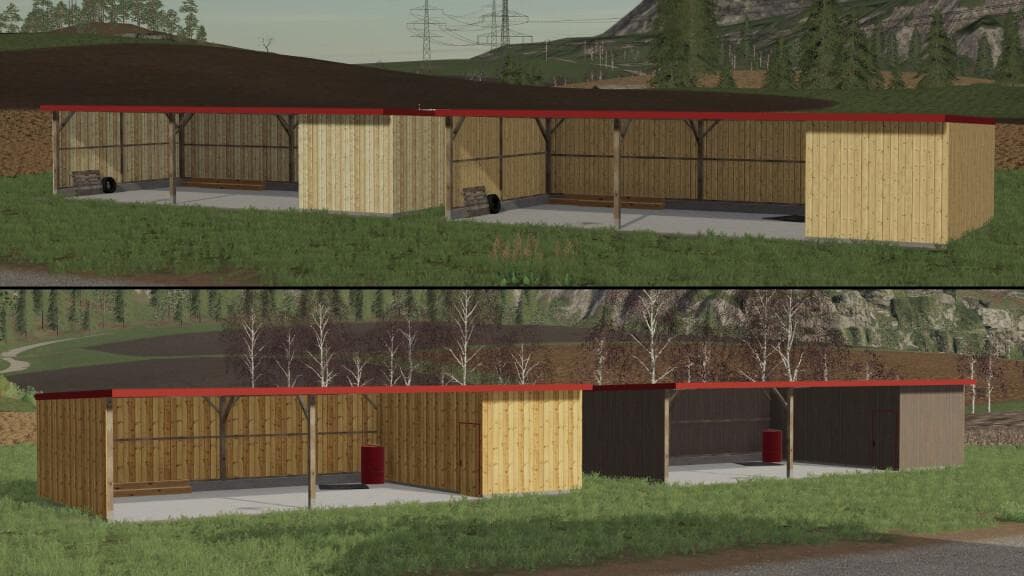 WOODEN SHELTER PACK 5