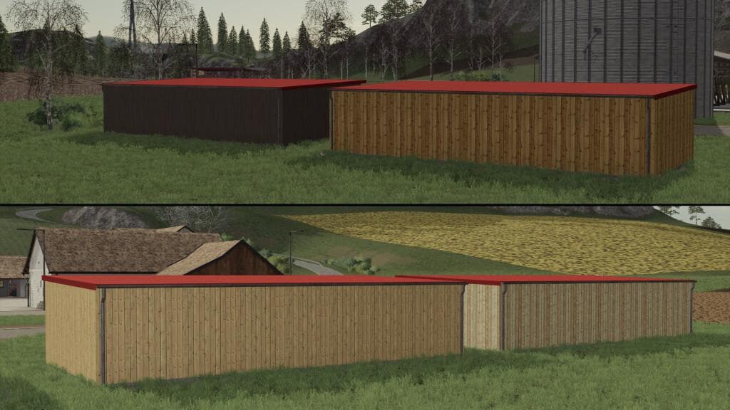 WOODEN SHELTER PACK 4