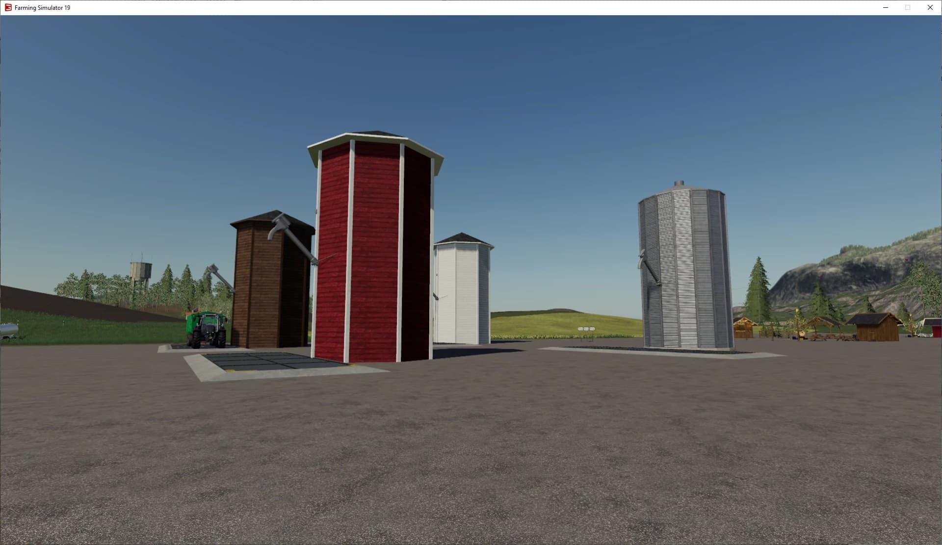 WOODEN SILOS MULTI FRUITS 3