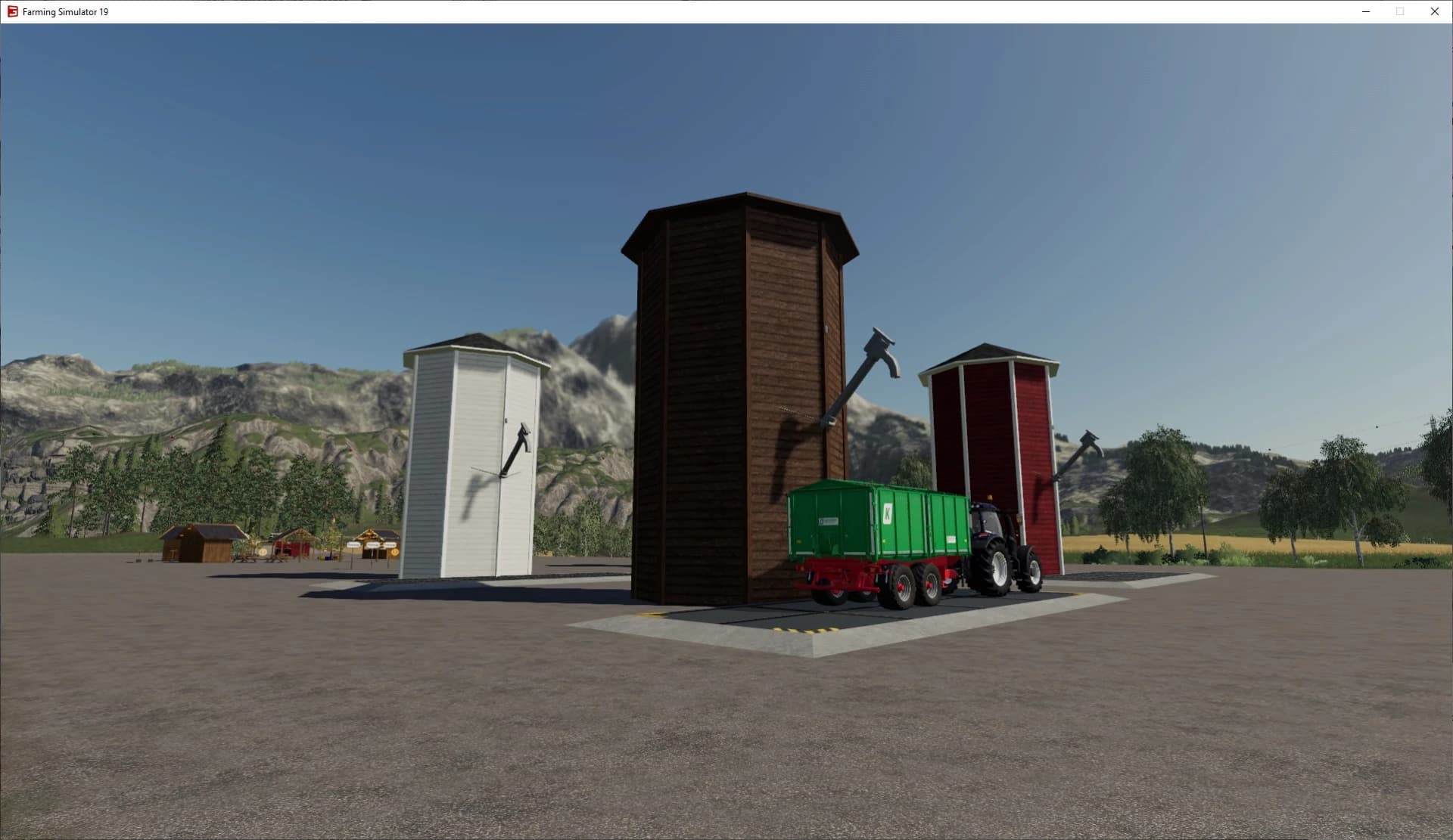 WOODEN SILOS MULTI FRUITS