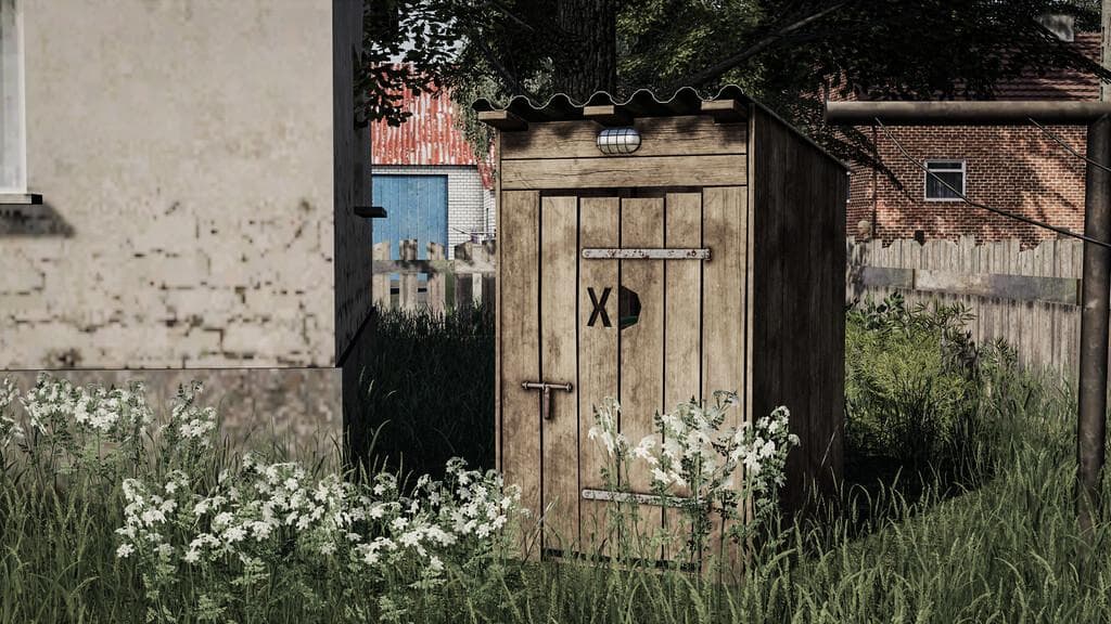 WOODEN TOILET 2