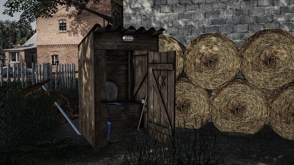 WOODEN TOILET