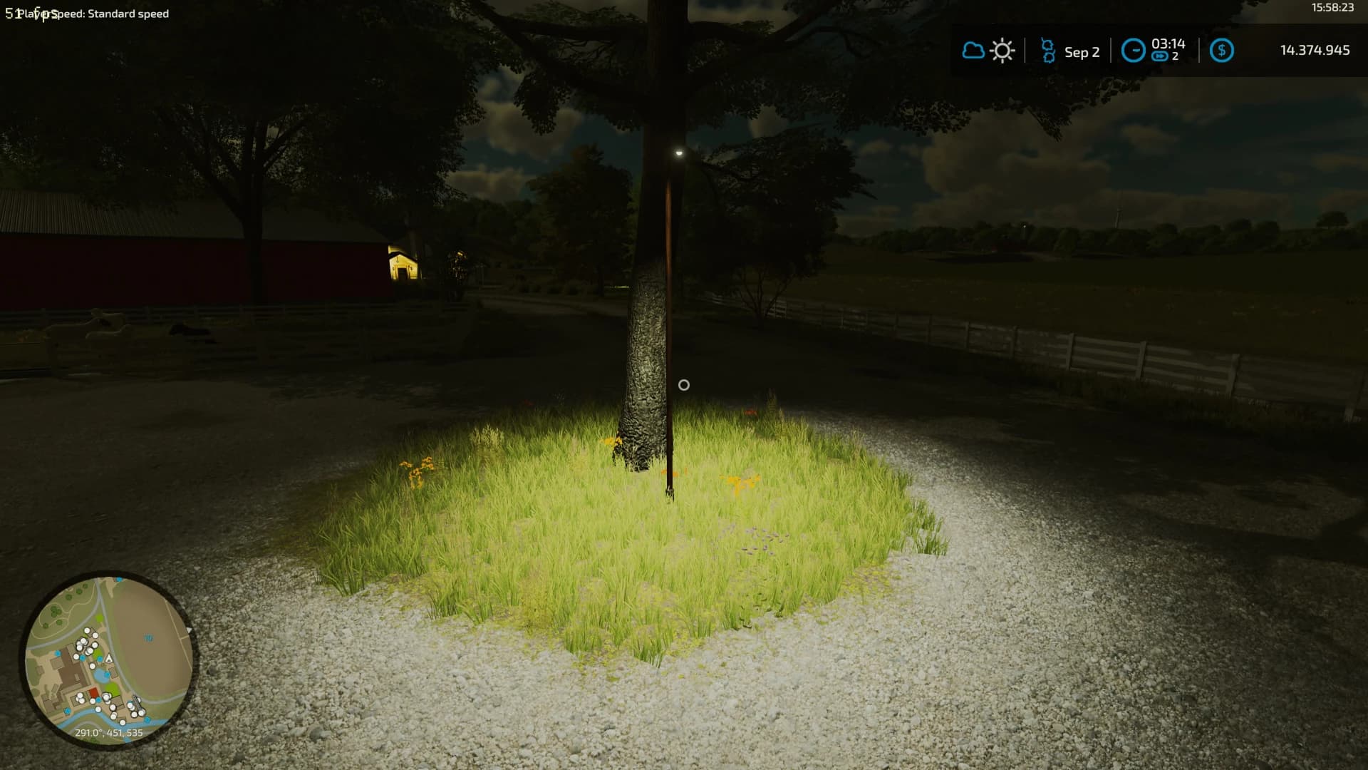 WOODENPOLE LAMP