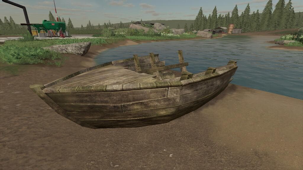 WRECKED BOAT