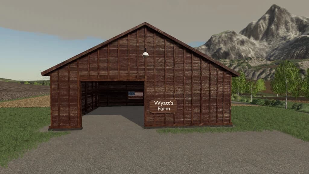 WYATT FARMS AMERICAN BARN 6