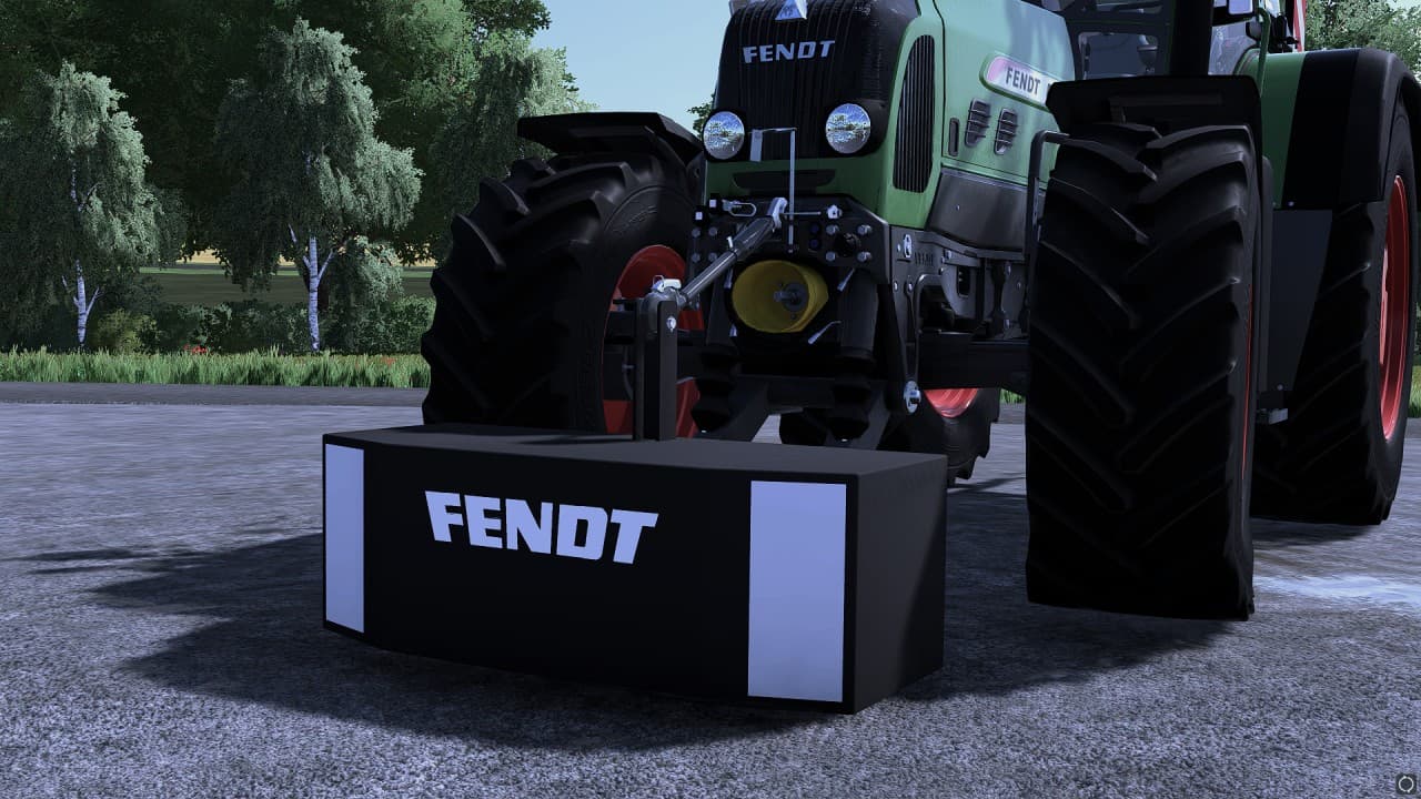 Weight Fendt, Claas, John Deere, Valtra 4