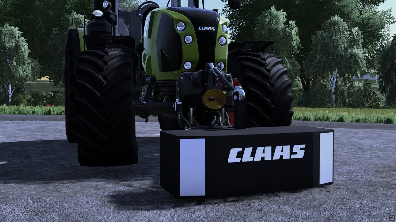Weight Fendt, Claas, John Deere, Valtra 3