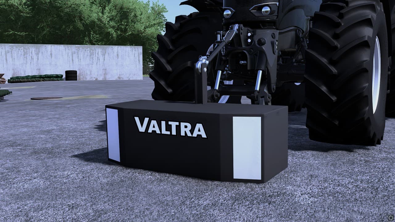 Weight Fendt, Claas, John Deere, Valtra