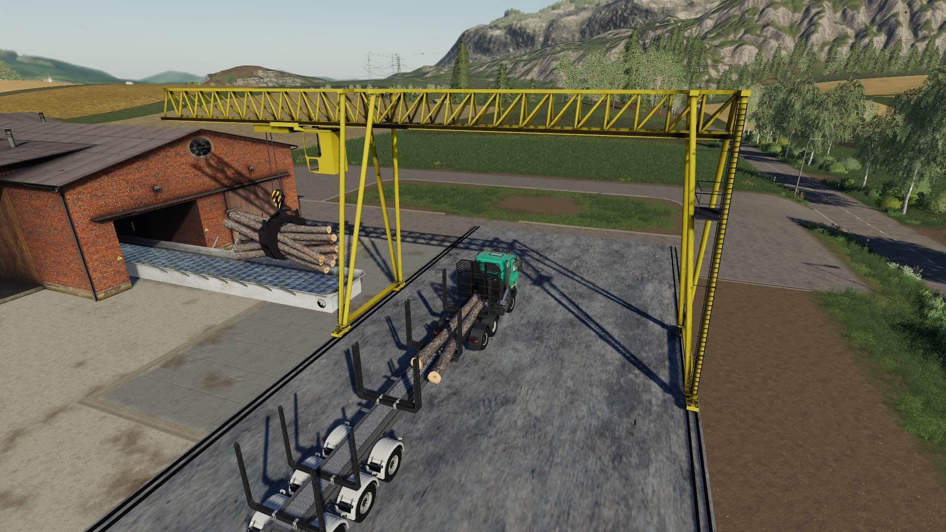Wood Crane 3