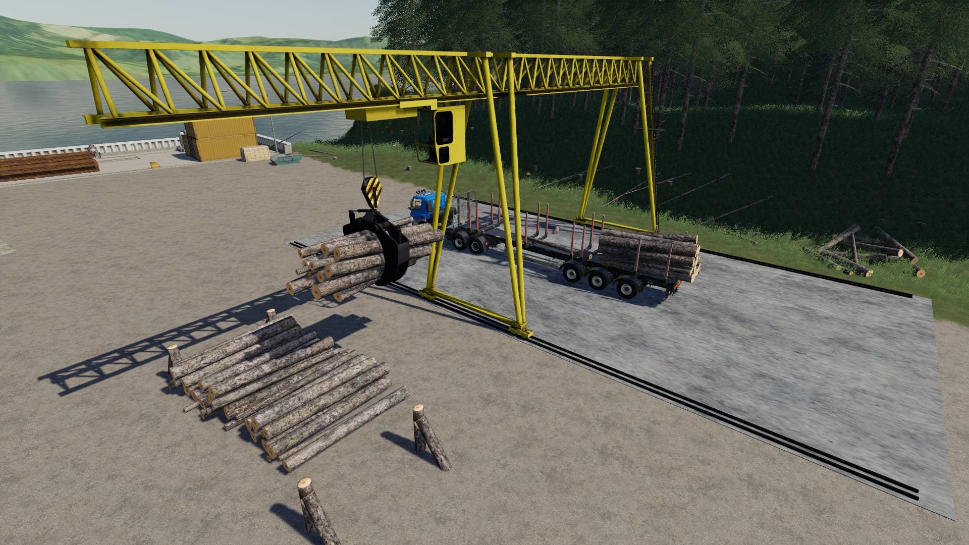 Wood Crane 2