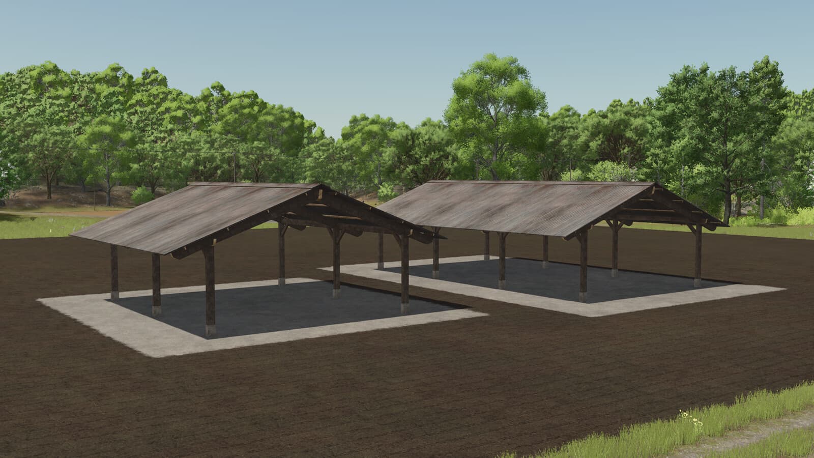 Wooden Sheds Pack 2