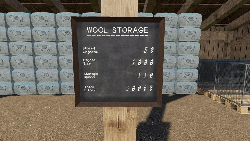 WOOL STORAGE 3