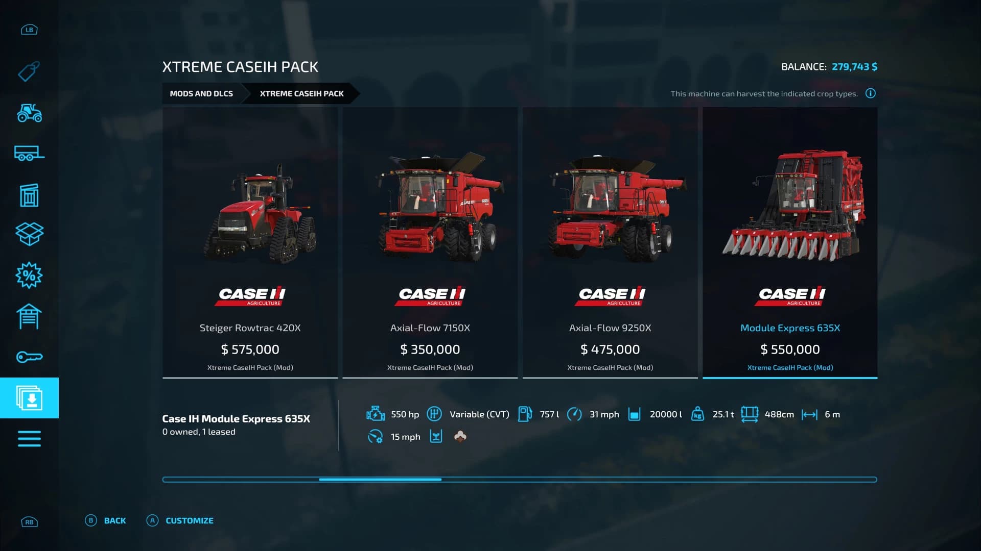 XTREME CASEIH PACK 3