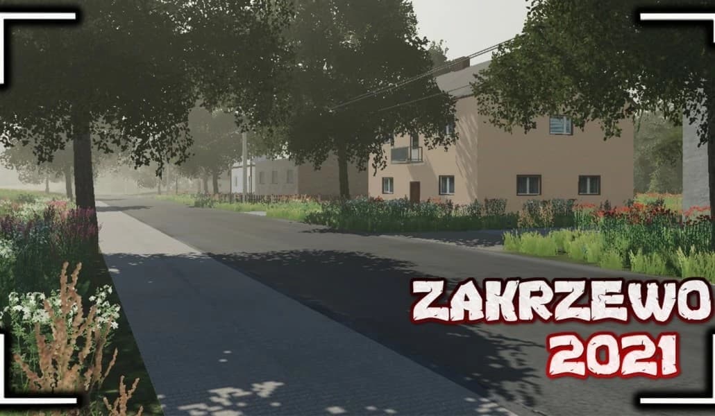 ZAKRZEWO MAP