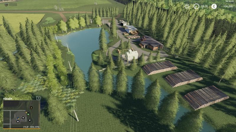 ZALA VOLGYE TSZ MAP