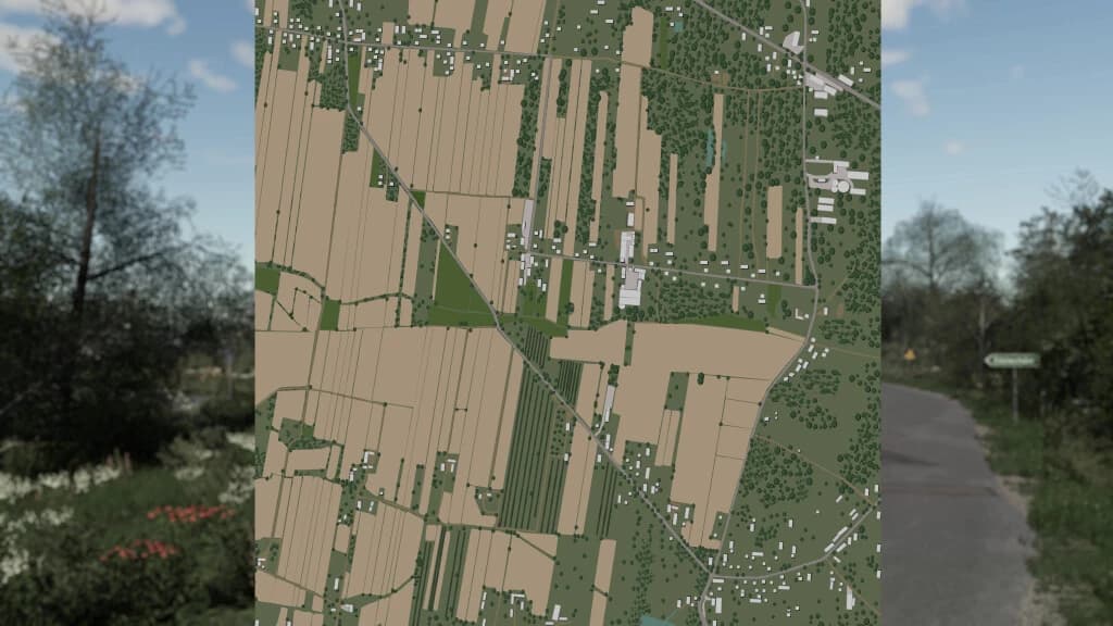 ZDZIECHOW MAP