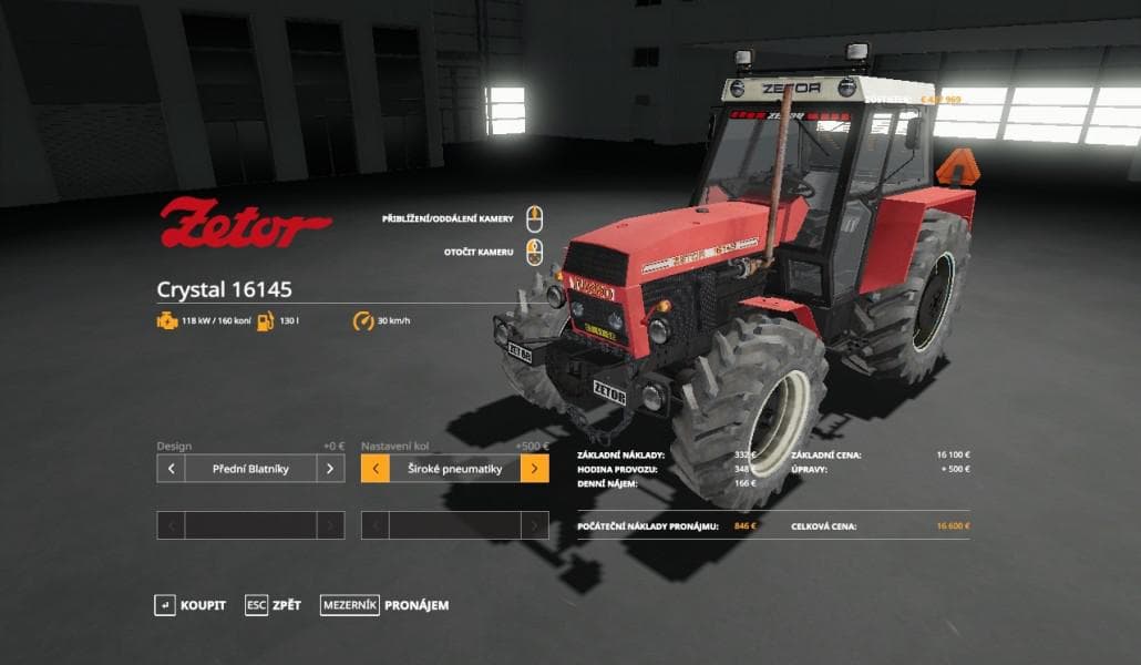 ZETOR 16145 EDIT FIDZO