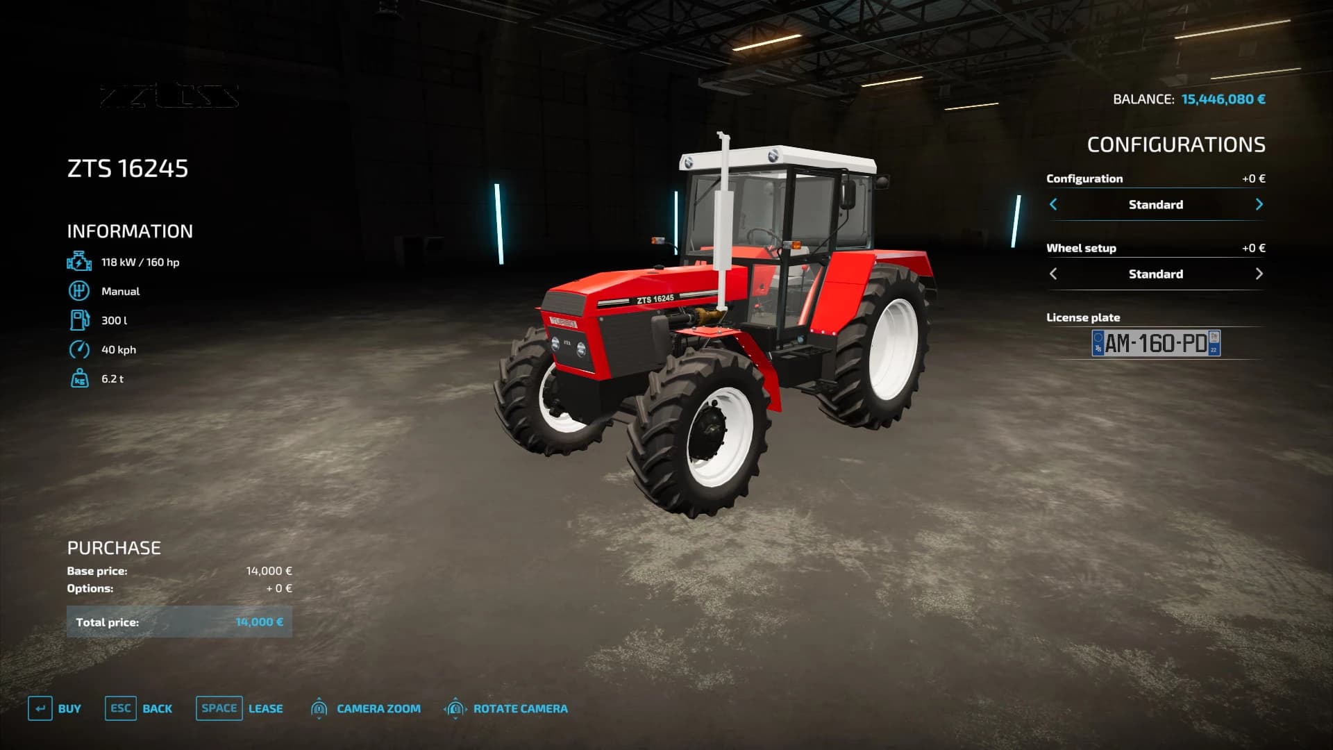ZTS/ZETOR 16245