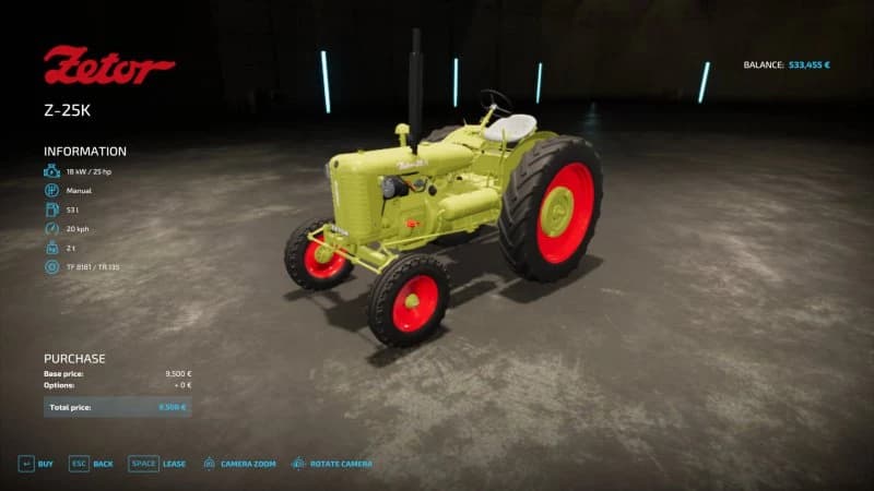 ZETOR 25K 2