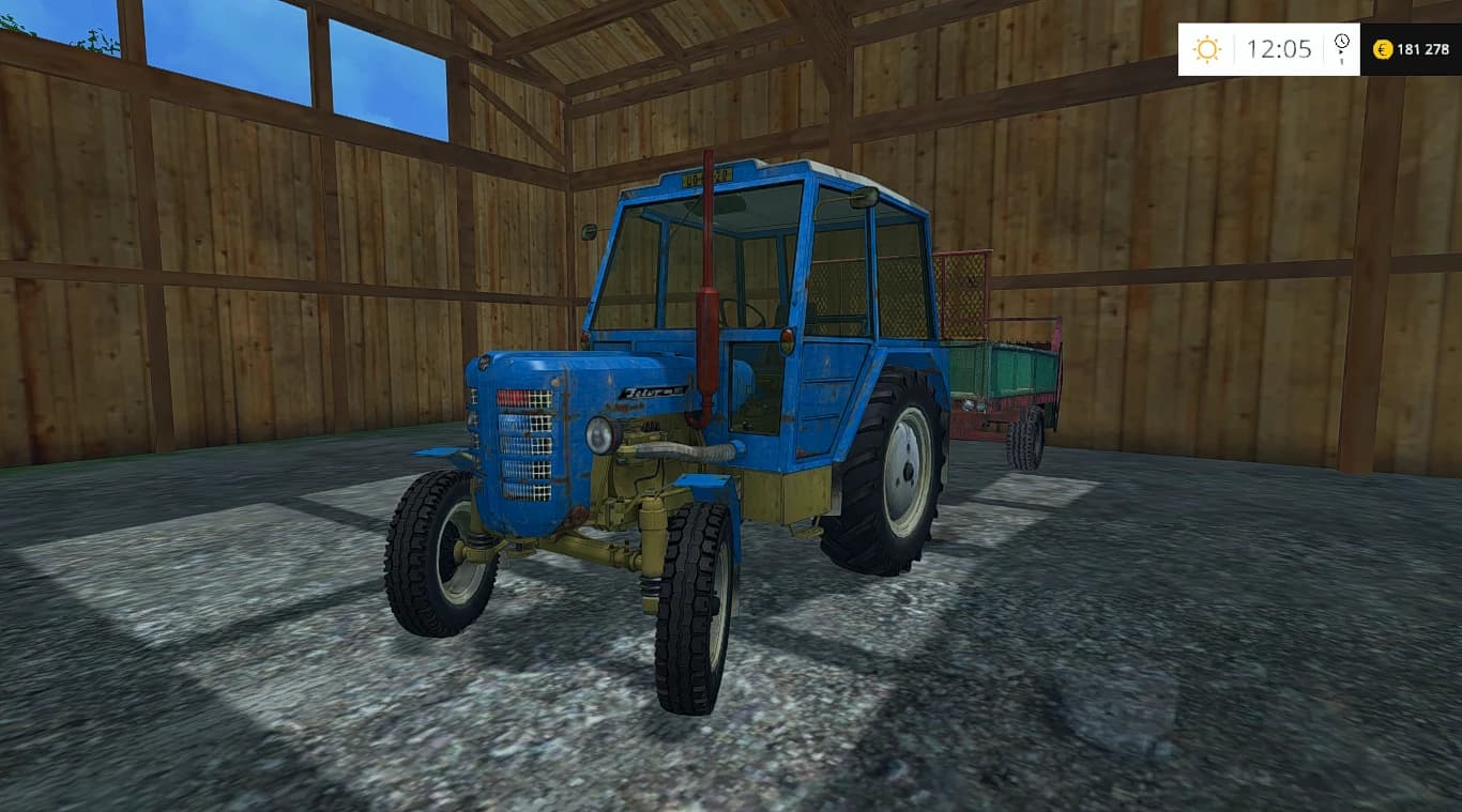 ZETOR 4611 2WD BLUE CABINE