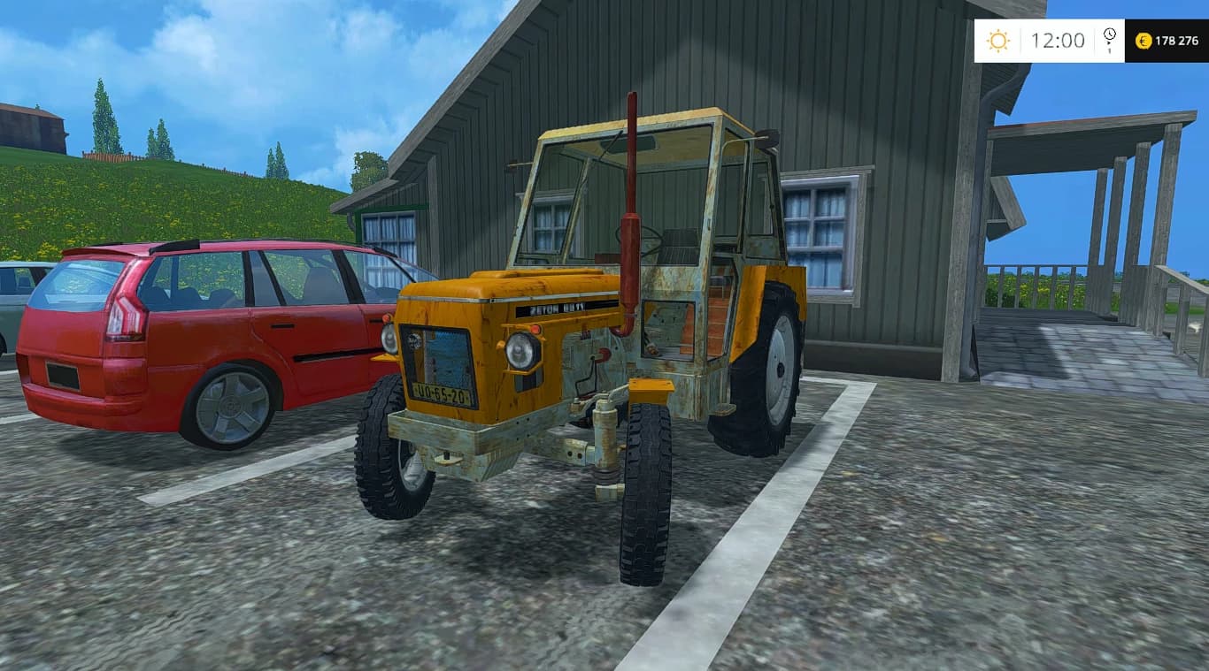 ZETOR 6911 2WD YELLOW CABINE