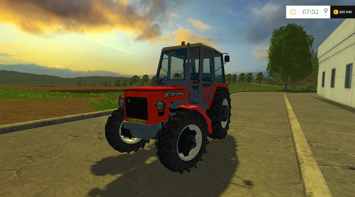 ZETOR 6945 4WD RED