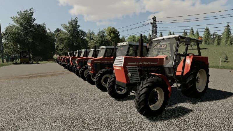 ZETOR 6CYL. 4X4 PACK