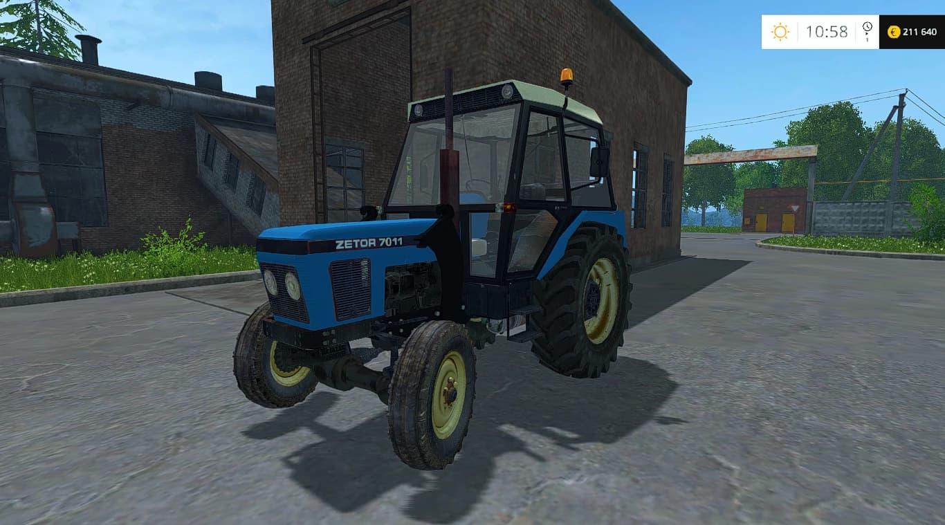 ZETOR 7011 2WD FL NEW BLUE