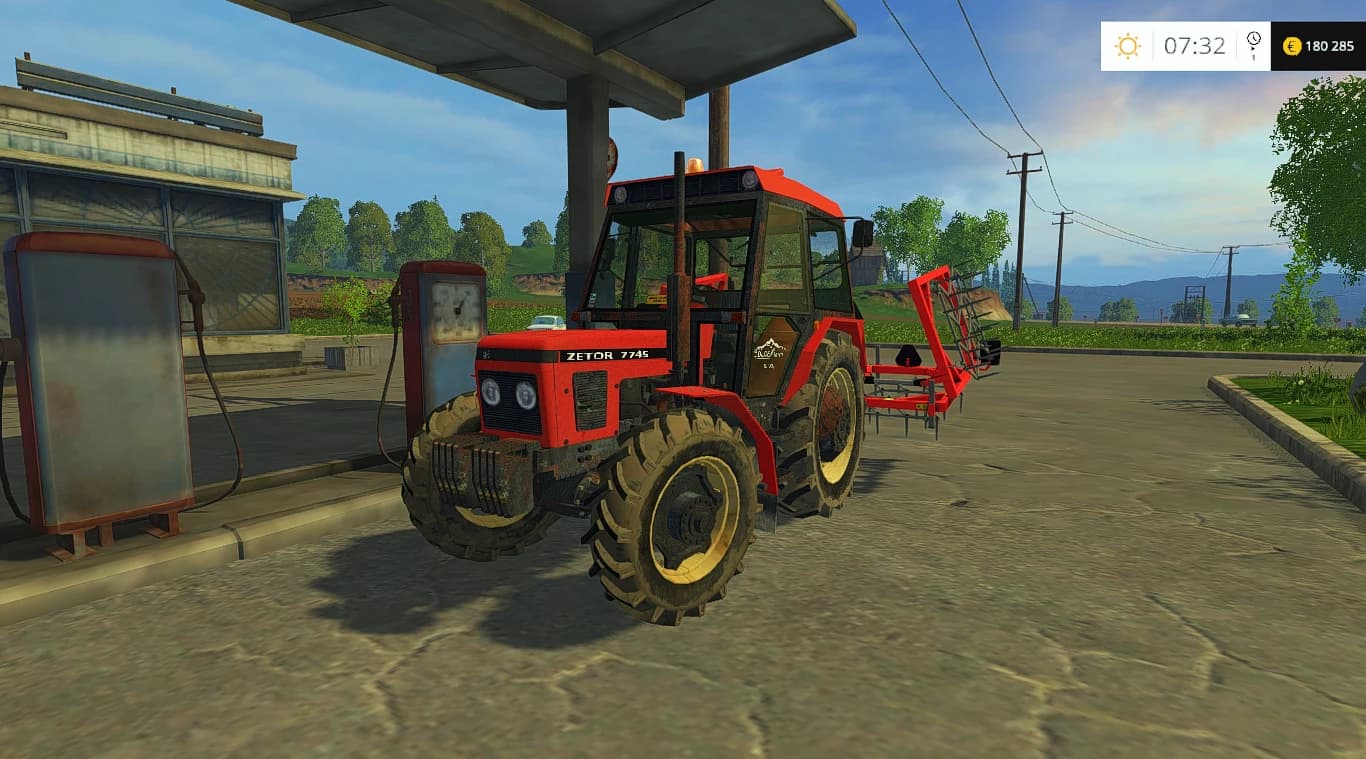 ZETOR 7745 4WD RED