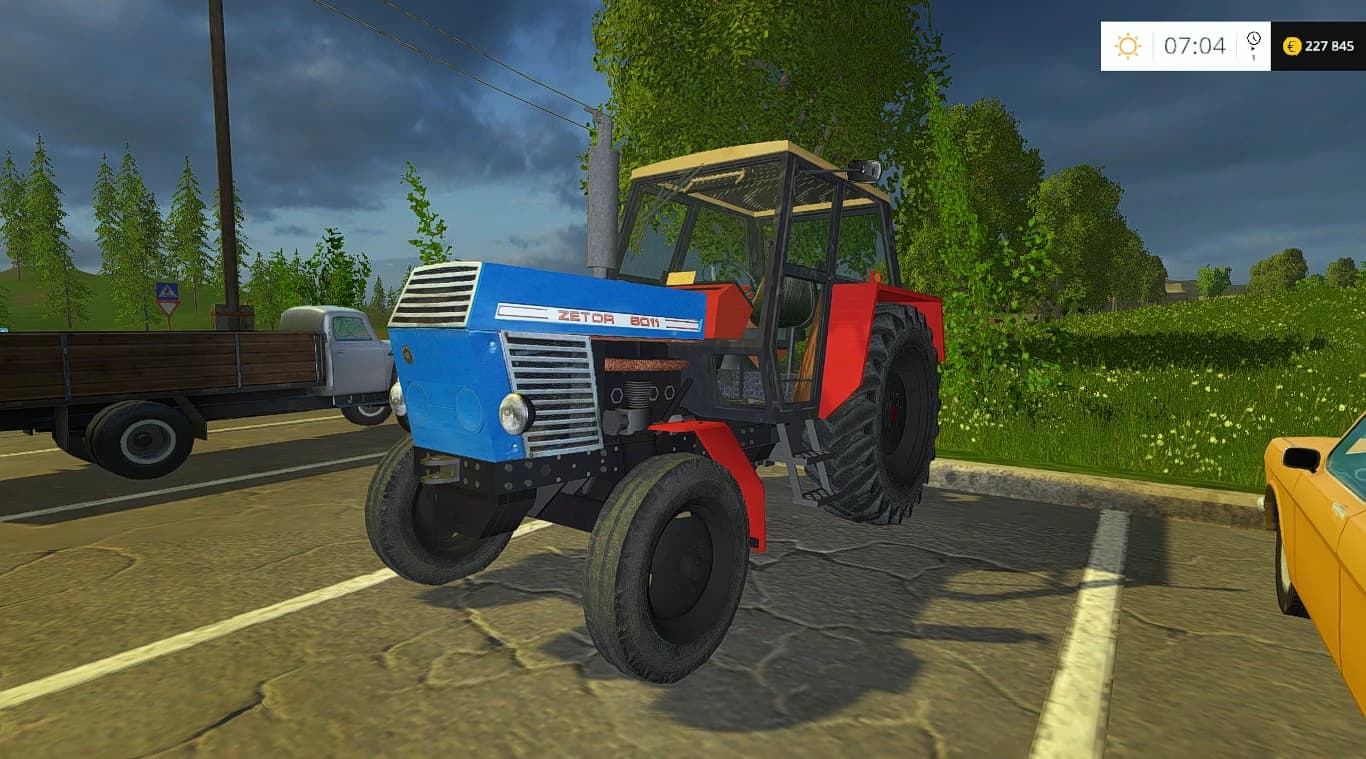 ZETOR 8011 2WD OLD BLUE