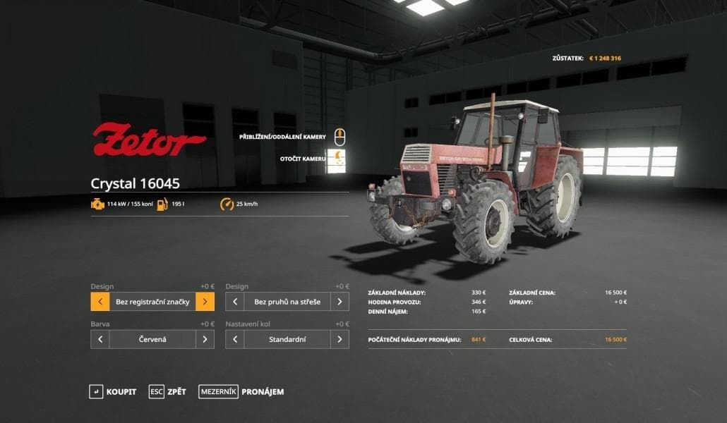 ZETOR CRYSTAL 16045 4