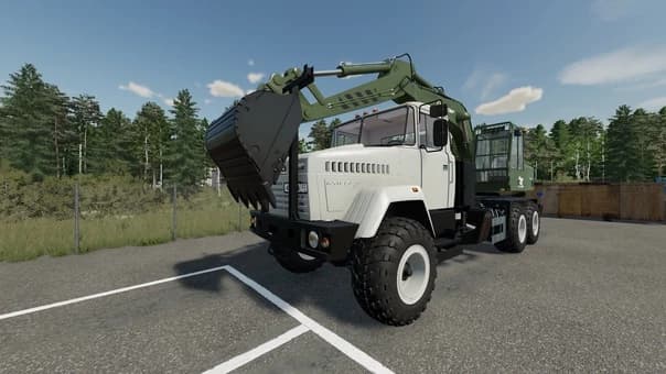 ЕXCAVATOR KRAZ 4