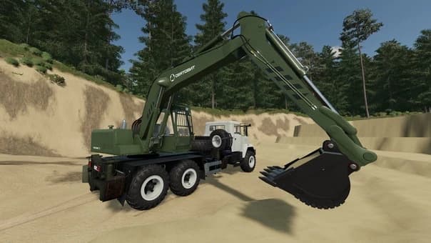 ЕXCAVATOR KRAZ 2