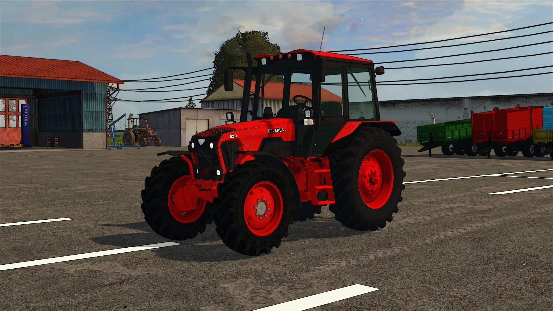 МТZ 82.3 4WD NEW RED TUNING
