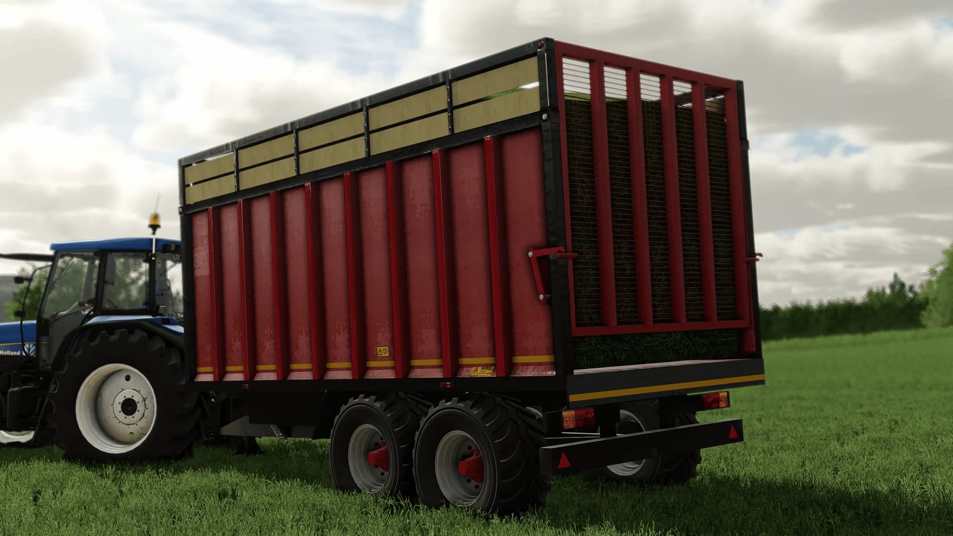 18FT SILAGE TRAILER