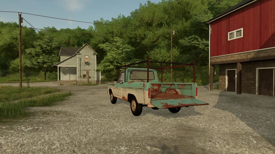 1967 RUSTY FORD TRUCK 2