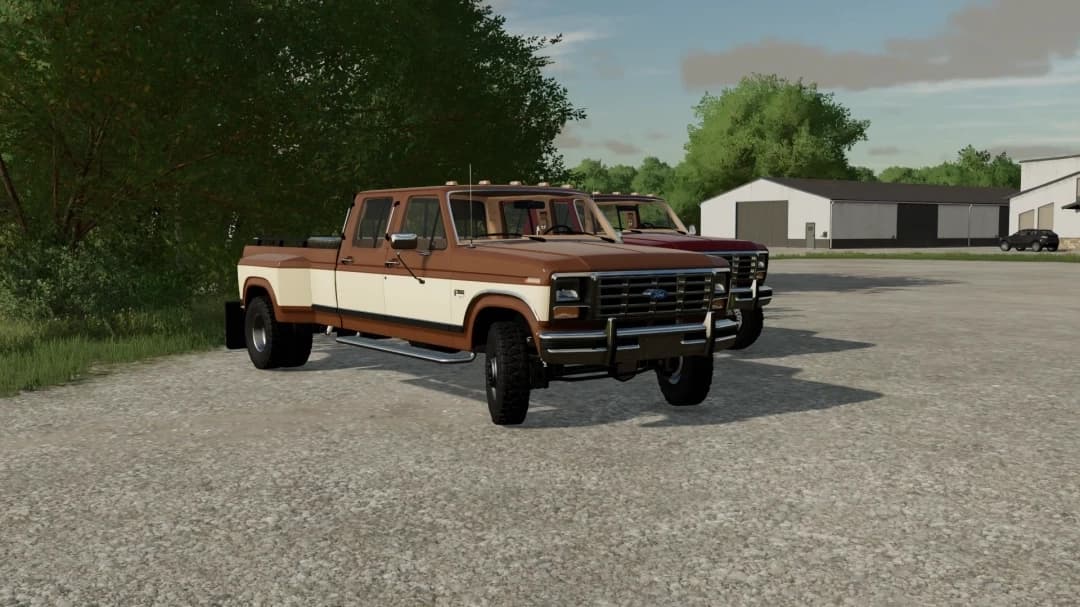 1986 FORD F350 COLD START (EDITED)