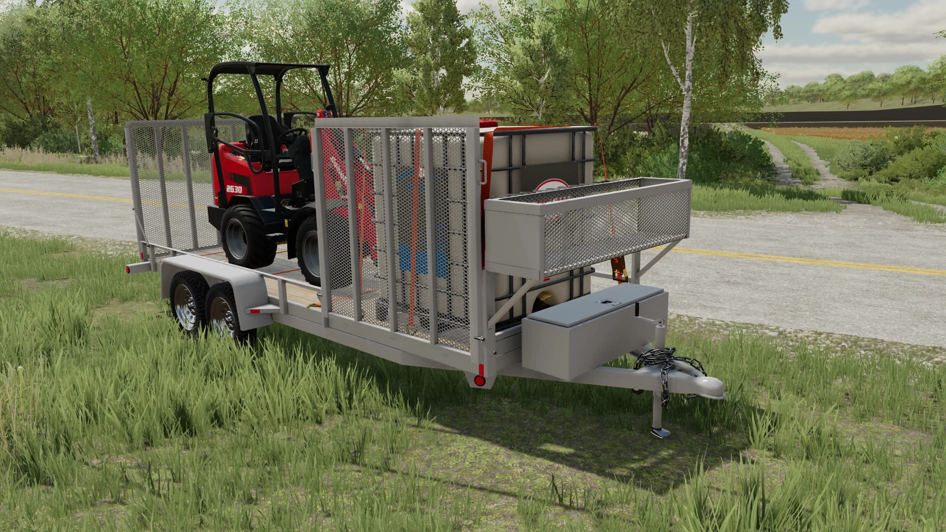 2 Axle Mower Trailer 5