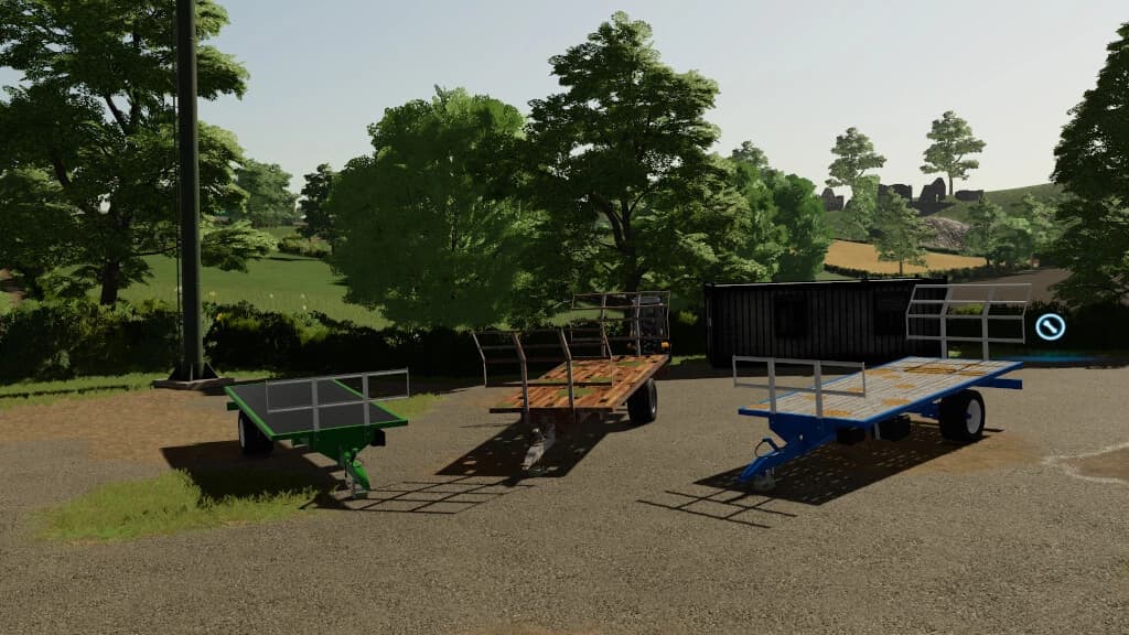 20 FOOT BALE TRAILER 2