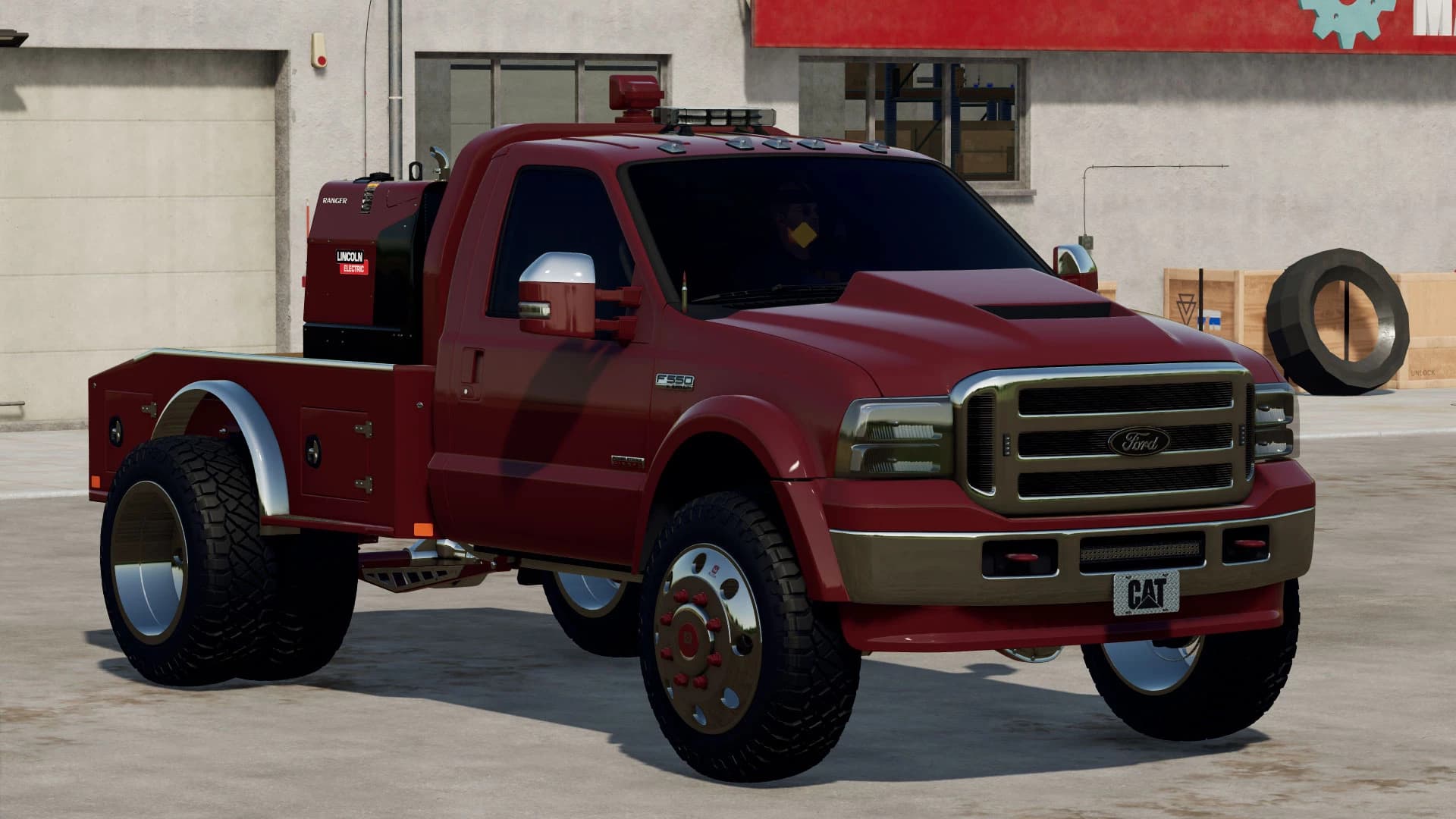 2006 FORD F550 FLATBED