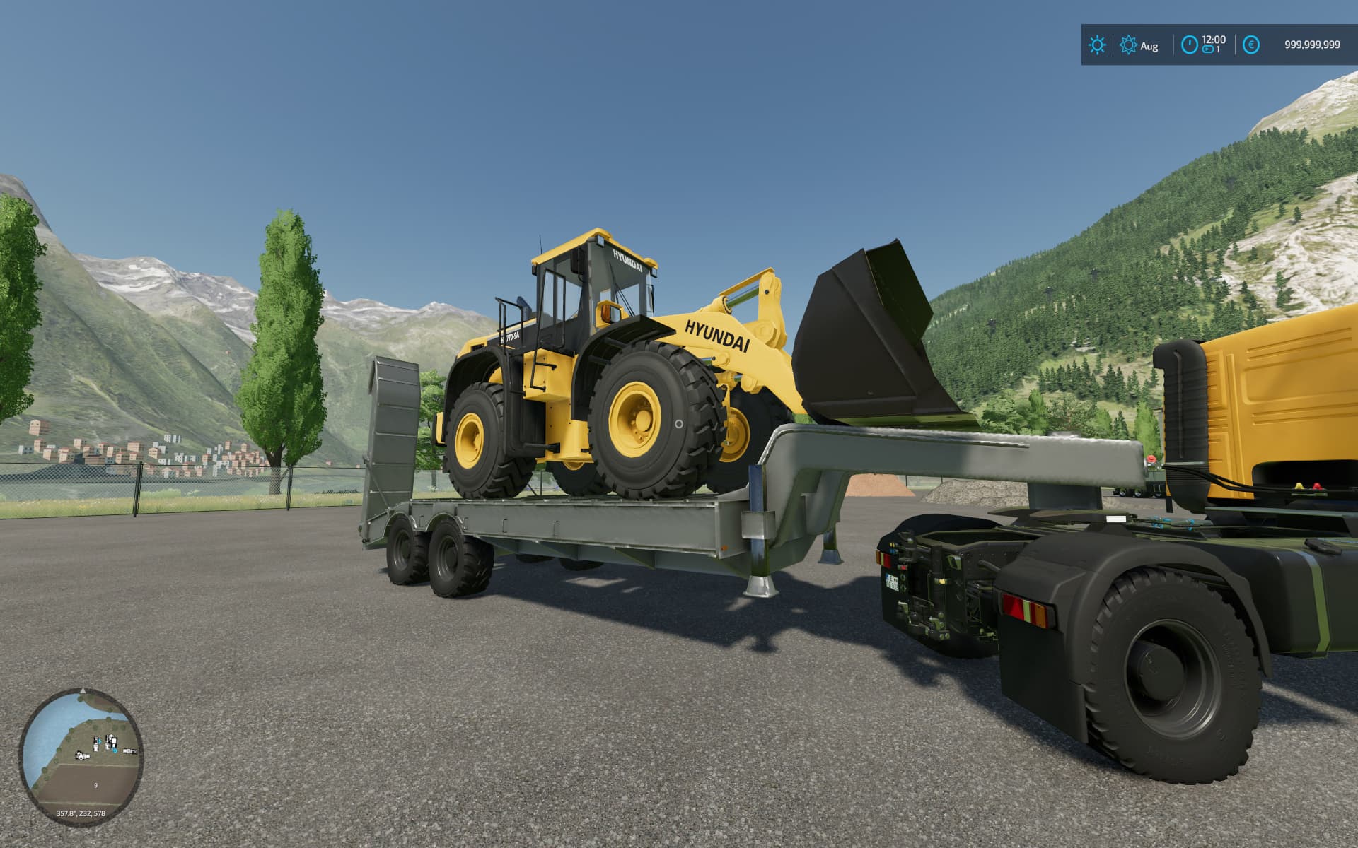2010 FMX + Low Loader