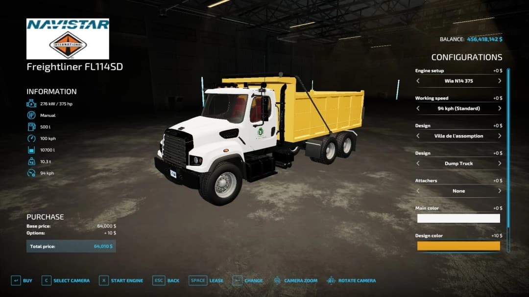 2013 FREIGHTLINER FL114SD 2