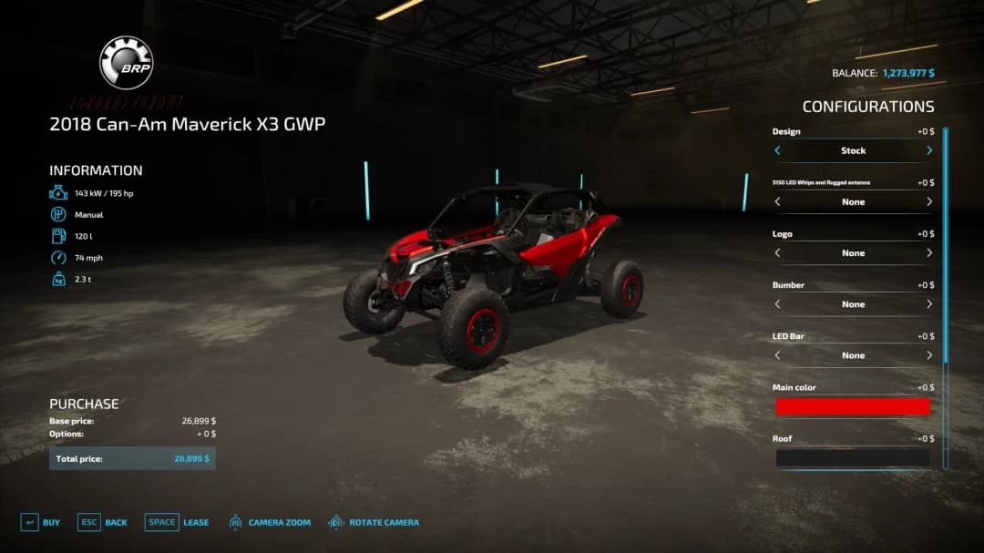 2018 CAN-AM MAVERICK X3 2
