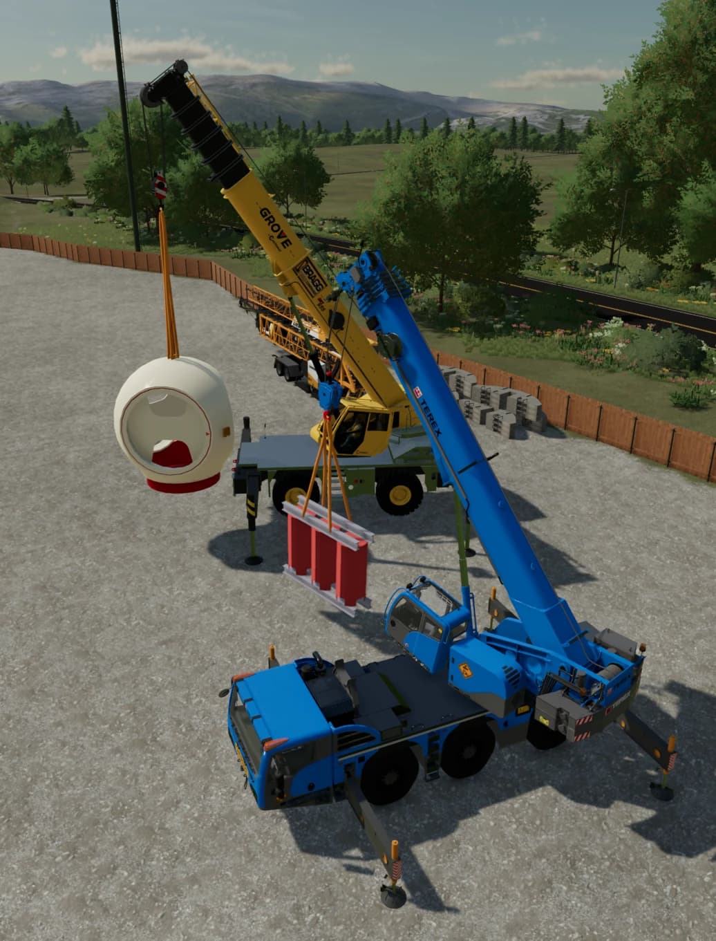 3 AXLE TEREX CRANE EDIT 2