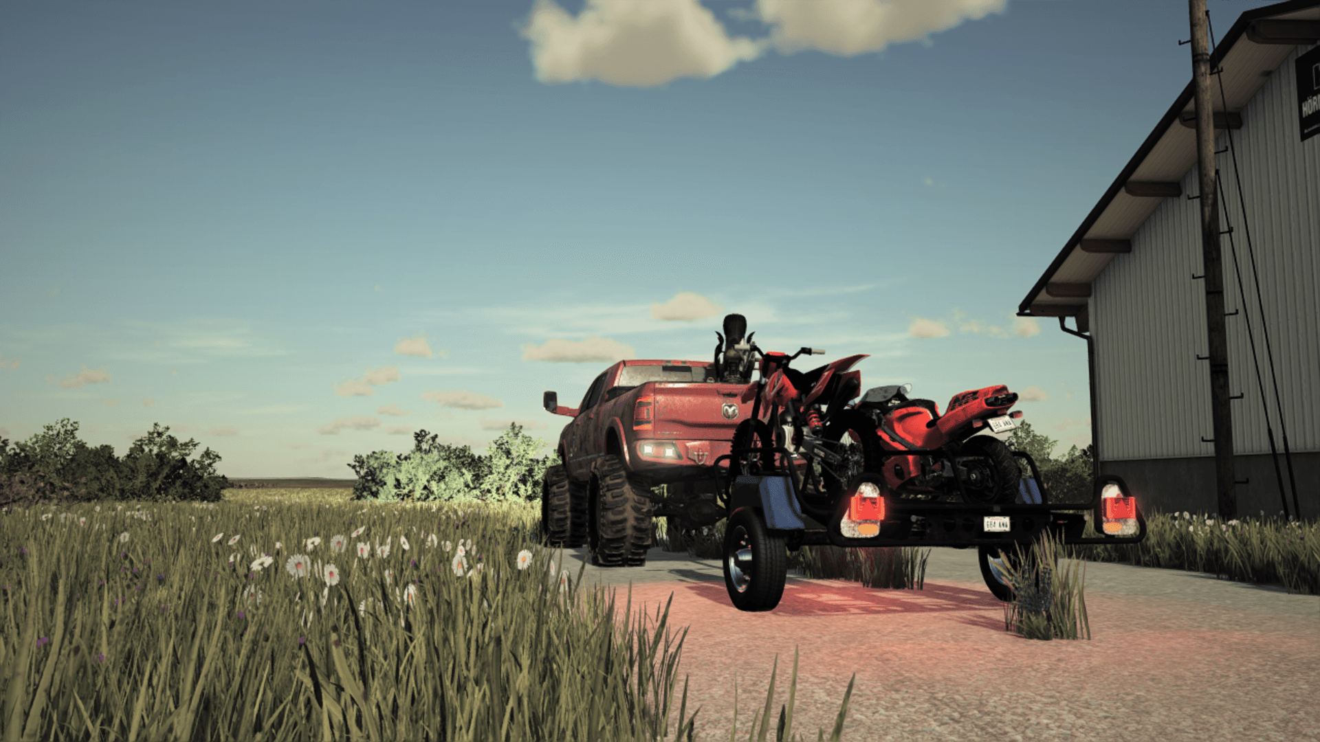 3 Slot Motorcycle Trailer 4