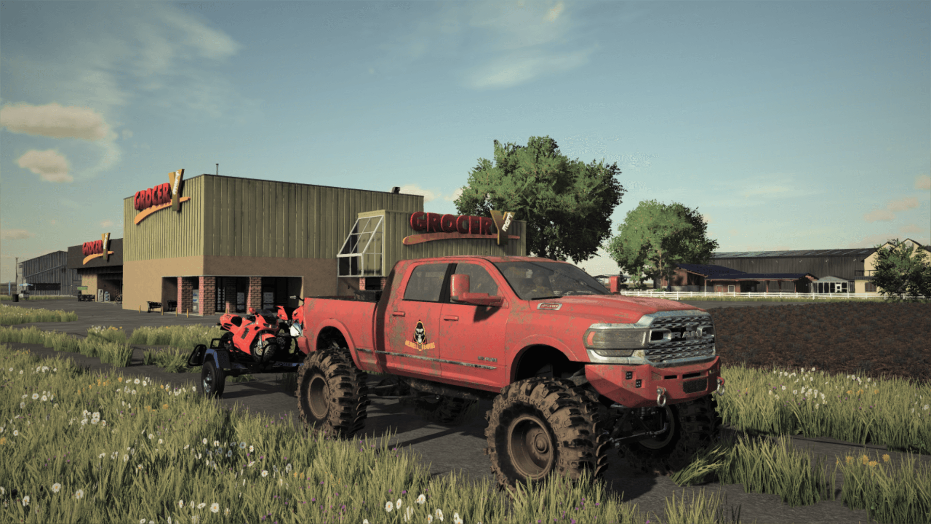 3 Slot Motorcycle Trailer 3