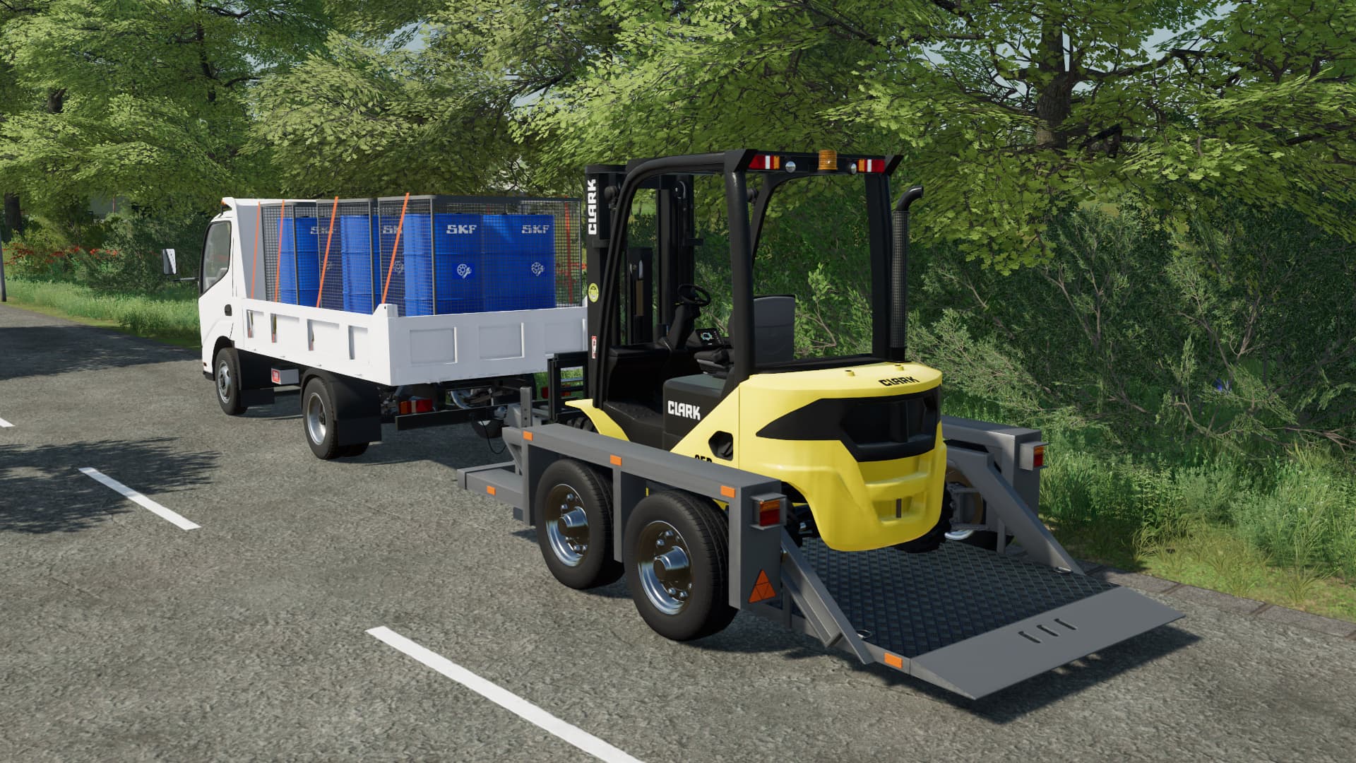3.5tons Low Loader