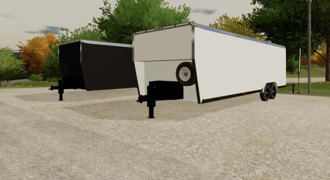 30FT BOX TRANSPORT TRAILER 5